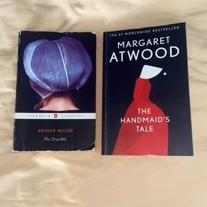 Penguin classics book bundle! The Crucible and The Handmaids Tale.